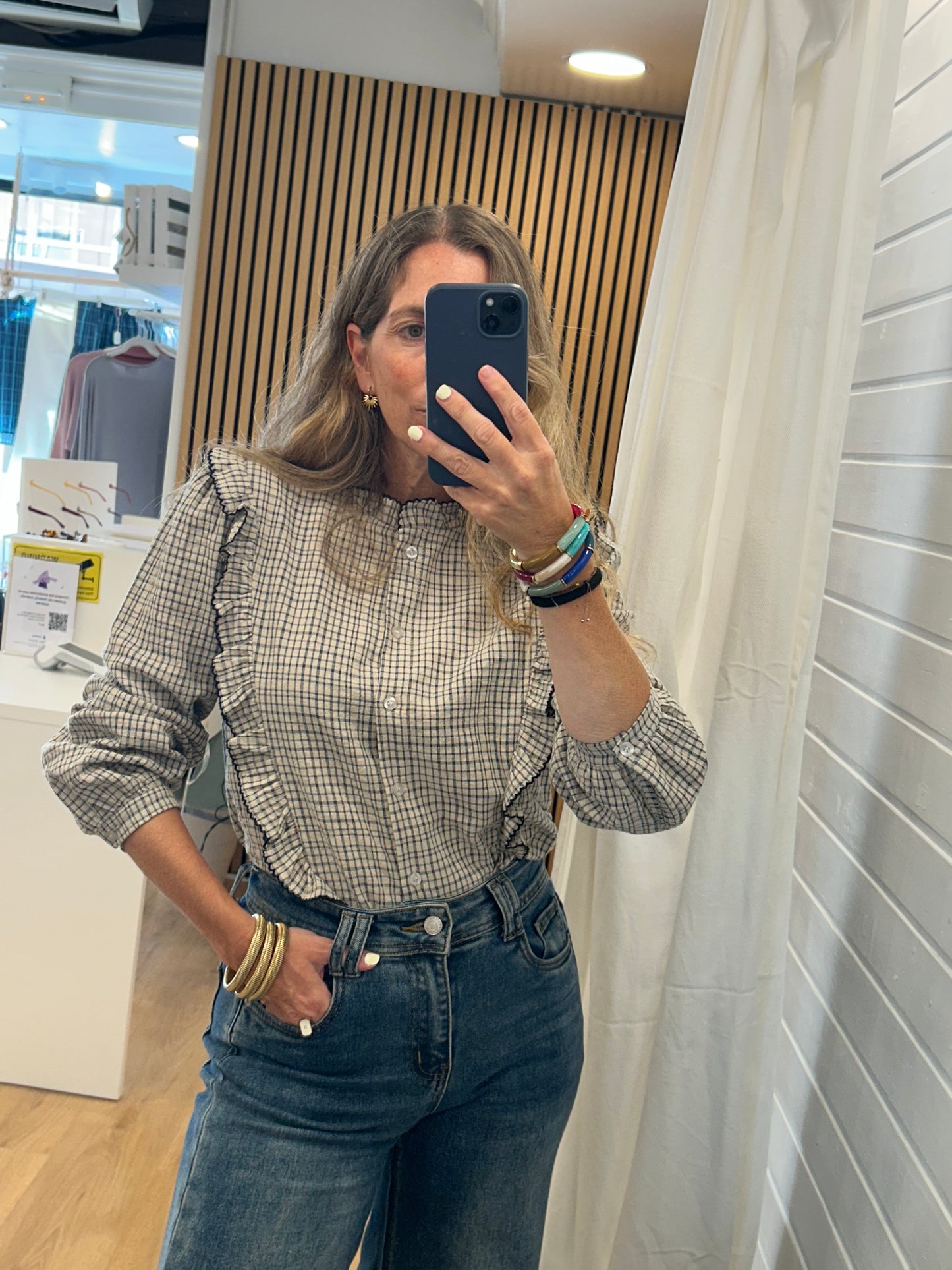 Camisa Delia - Azul