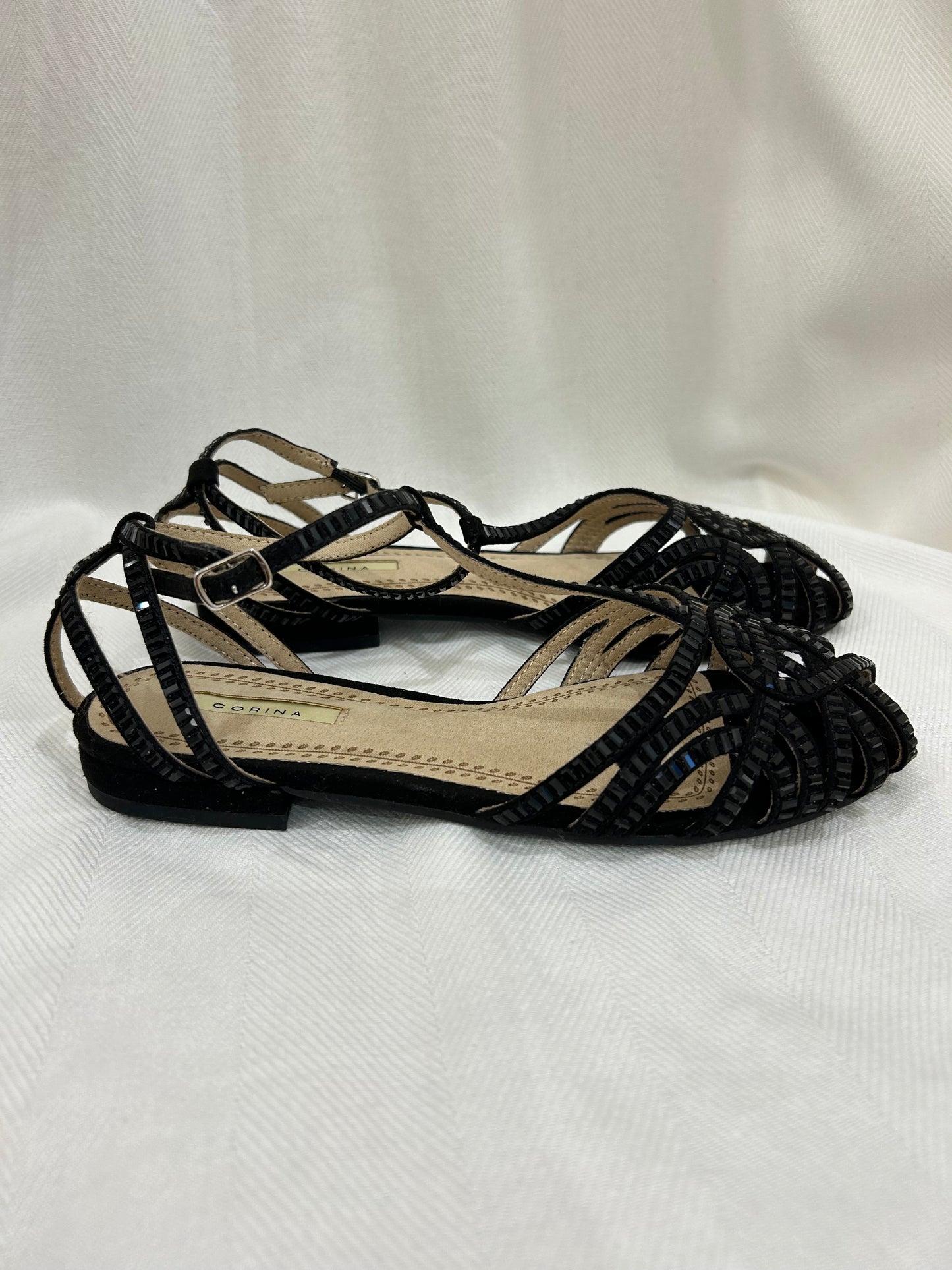 Cangrejeras de Strass Negro