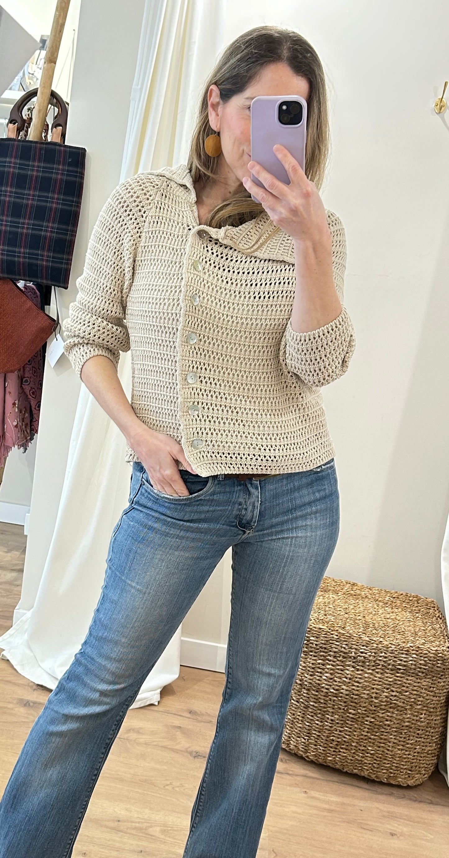 Cárdigan Adriana - Beige