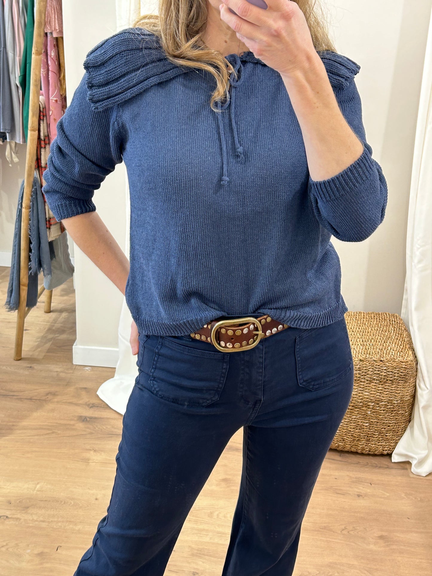 Pantalones Valeria Azul Marino
