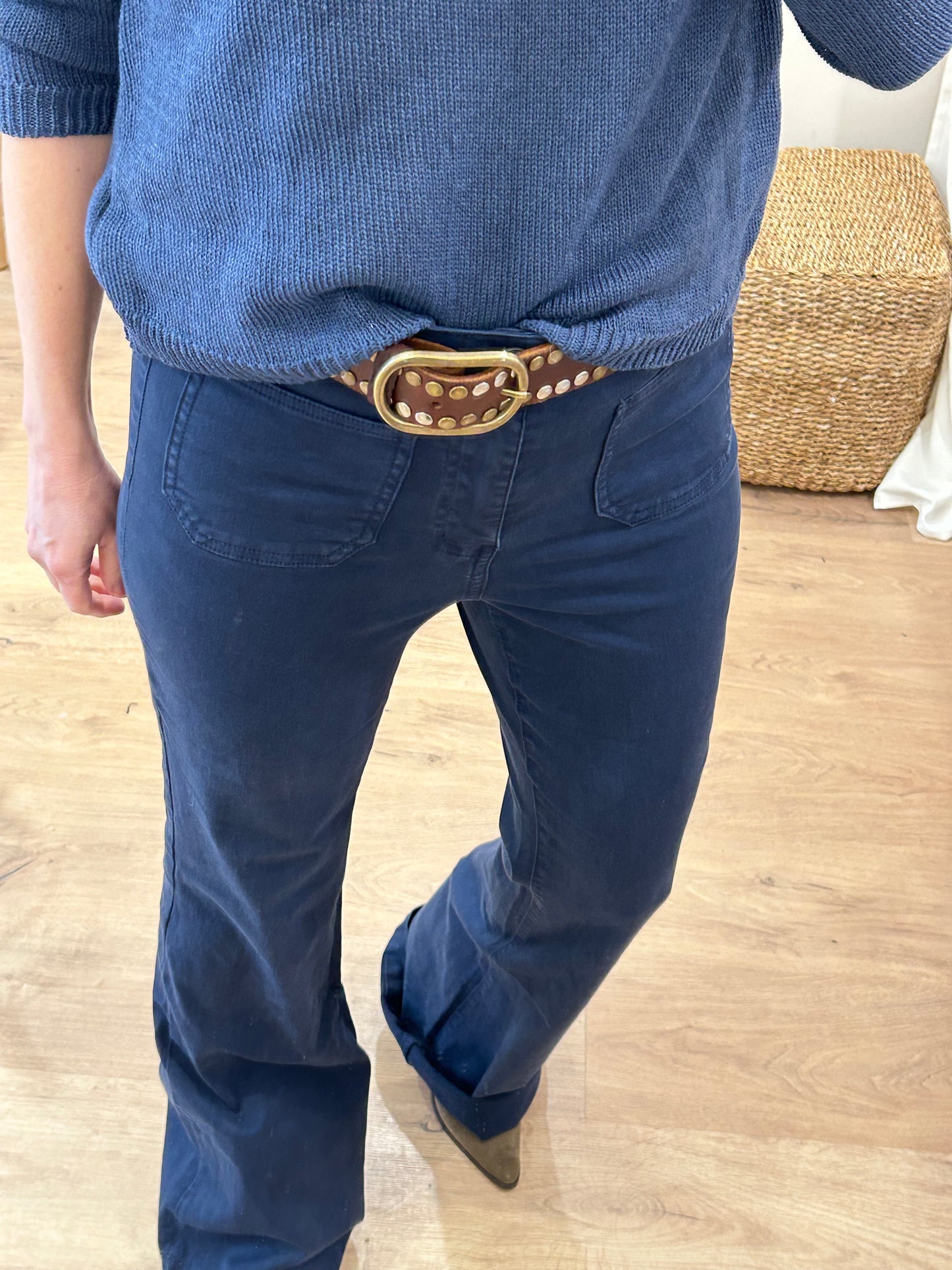 Pantalones Valeria Azul Marino