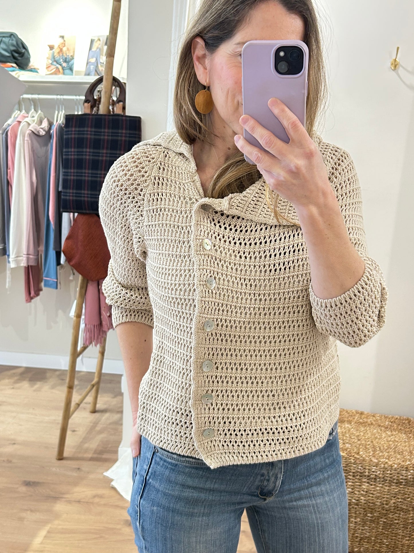 Cárdigan Adriana - Beige