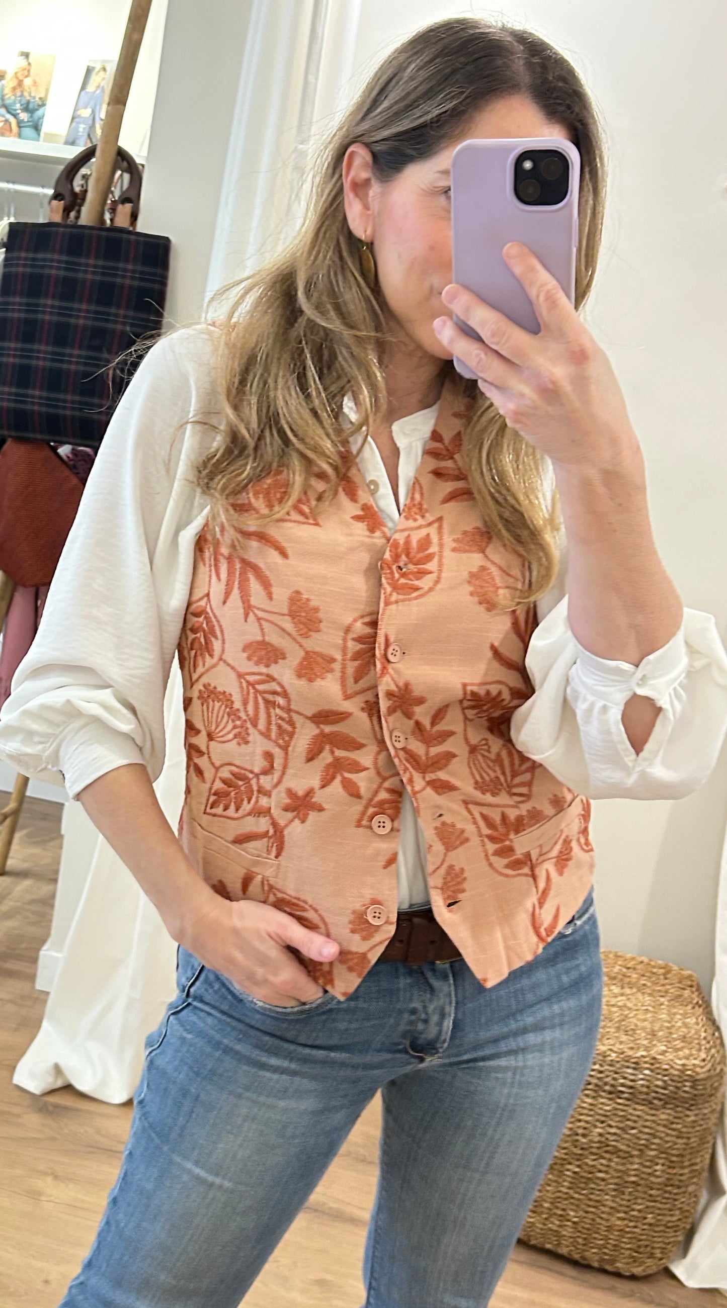 Chaleco Bordado Meisïe