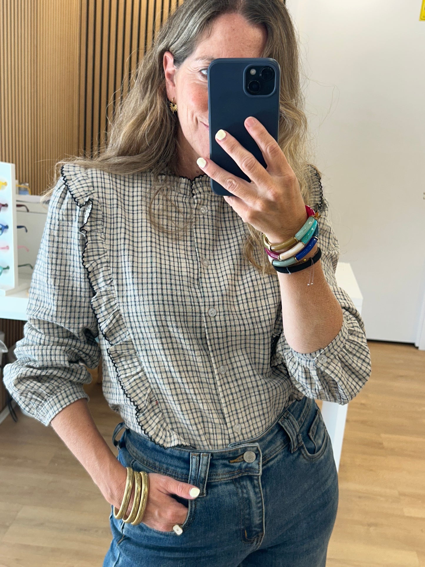 Camisa Delia - Azul