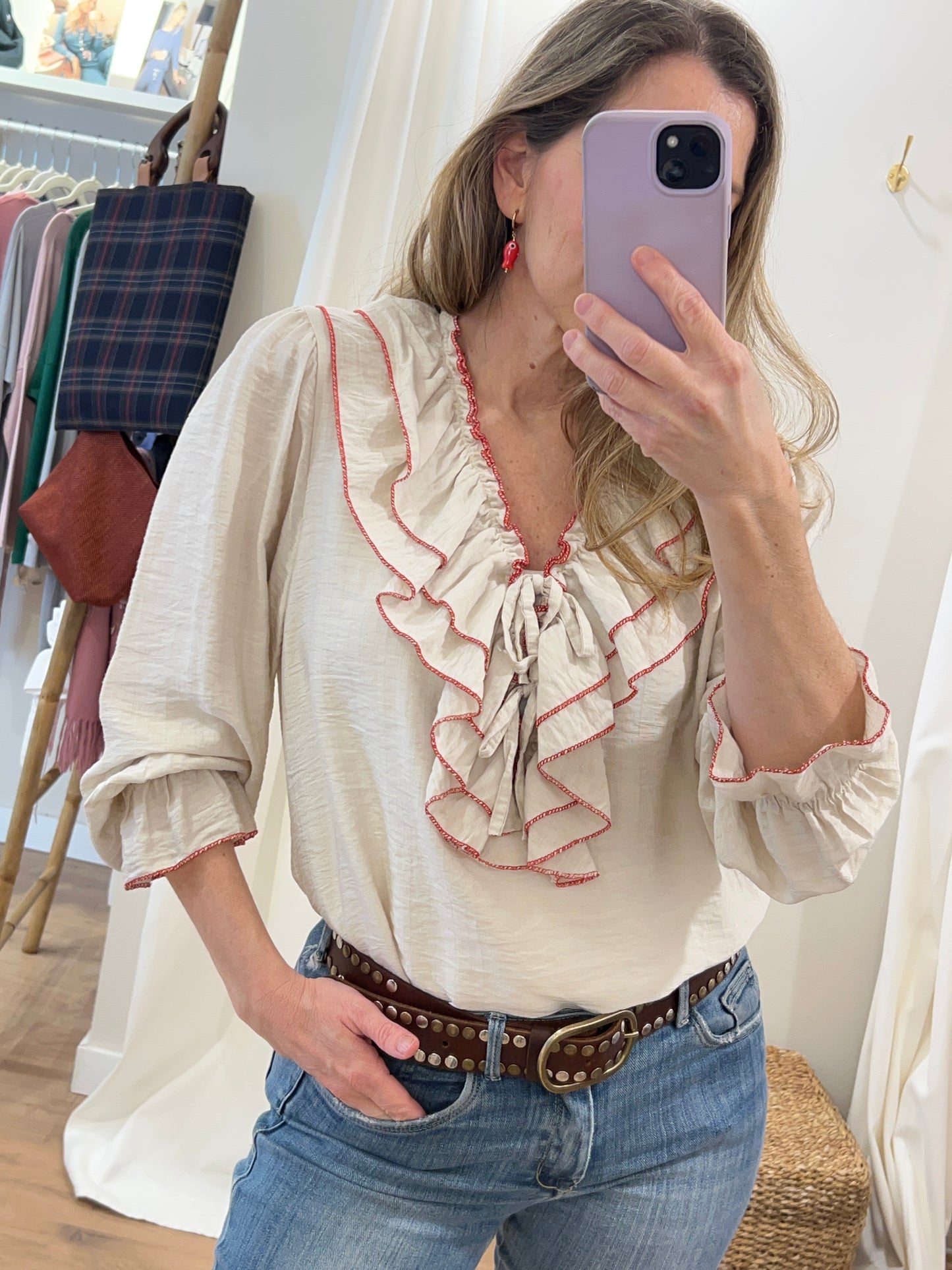 Camisa Rocío Crudo