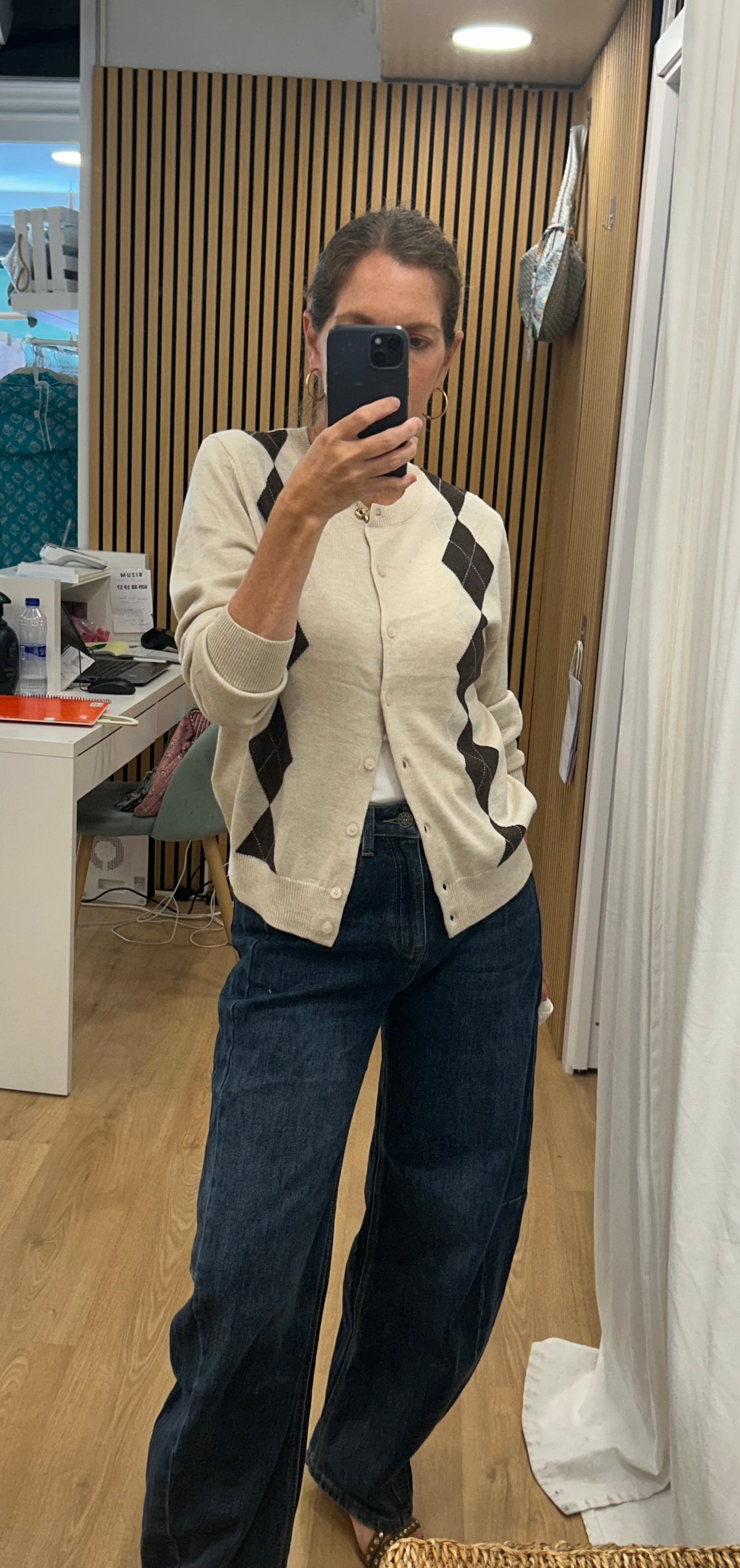Cardigan Camila Crudo