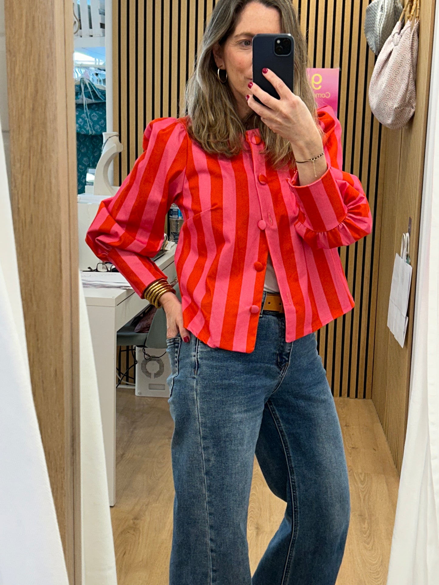 Chaqueta Denia - Rosa Coral
