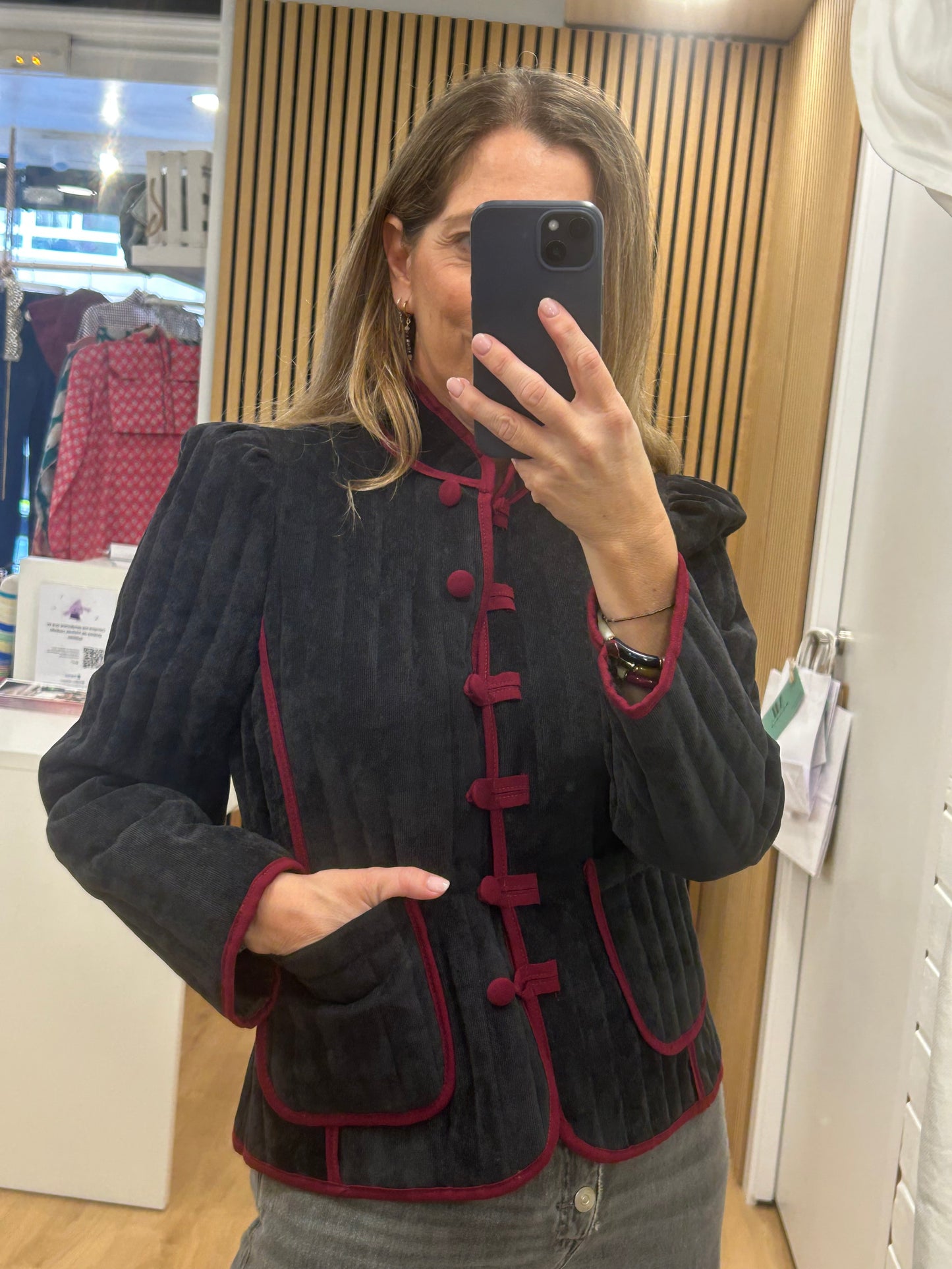 Chaqueta Valentina - Negro