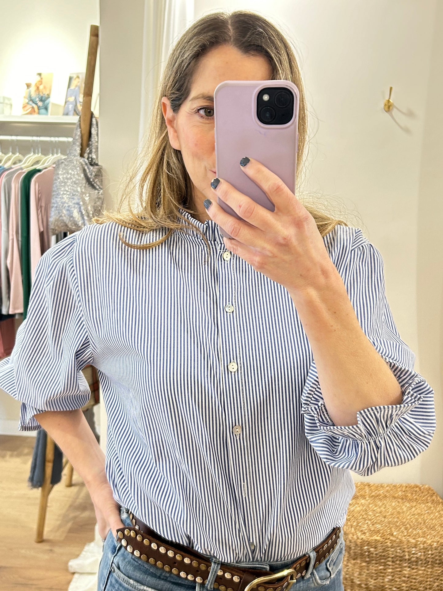 Camisa Adriana Mil Rayas