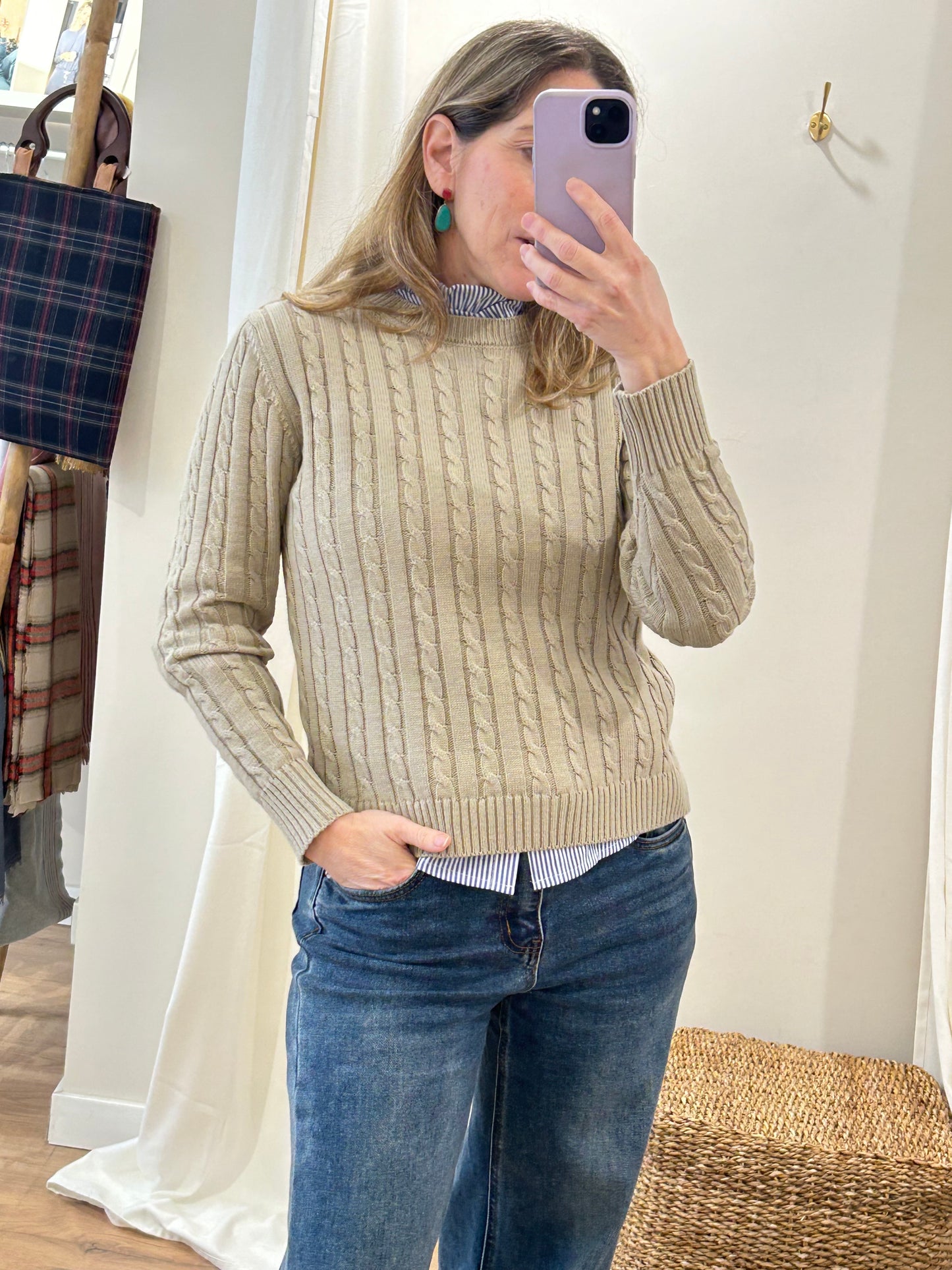 Jersey Ochitos Beige