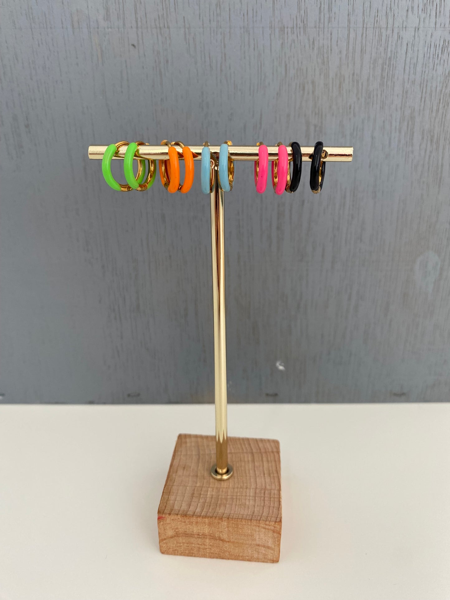 Pendientes Aritos Colores (varios colores)