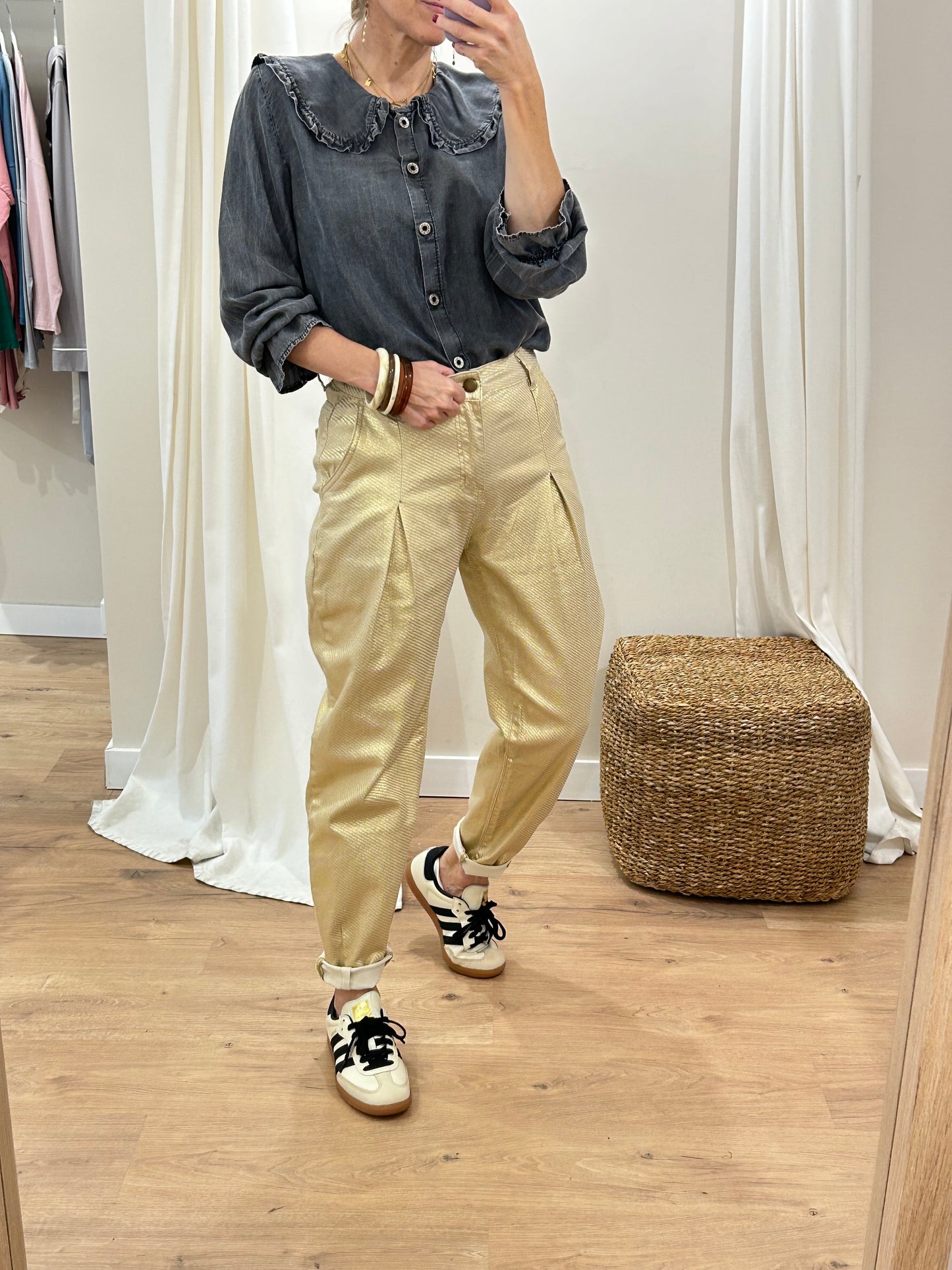 Pantalones Golden Meisïe