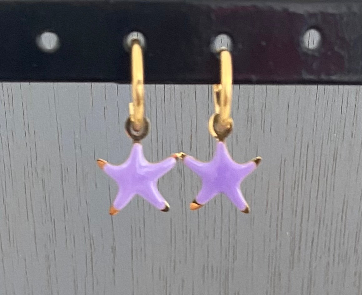 Pendientes Estrellas de Mar