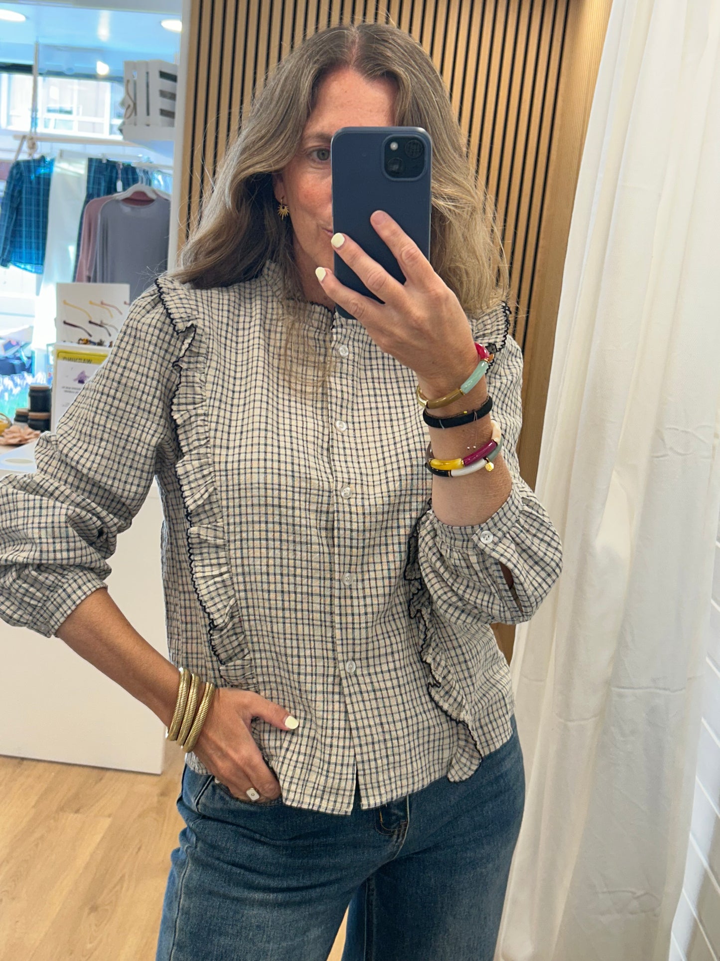 Camisa Delia - Azul
