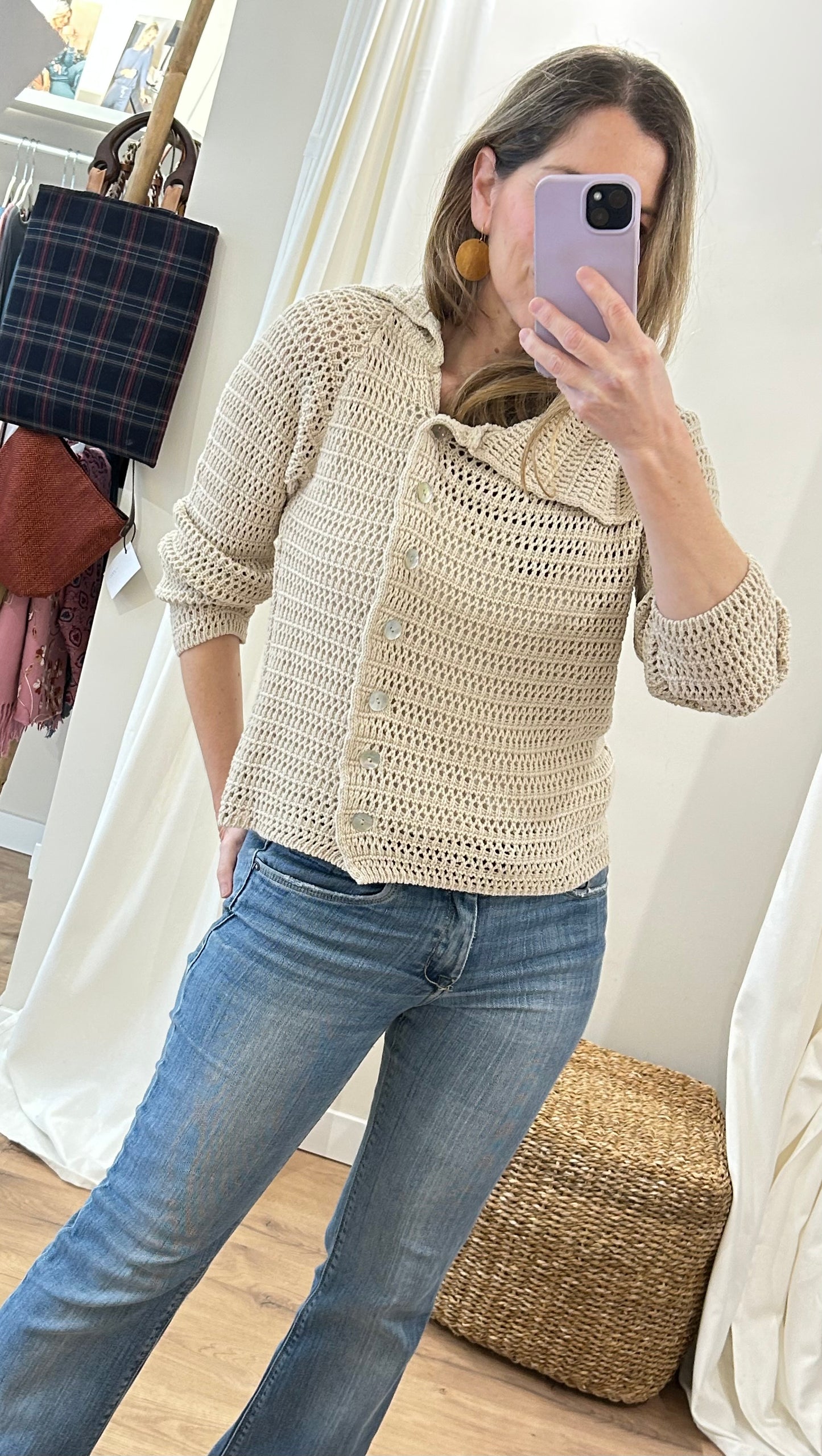 Cárdigan Adriana - Beige