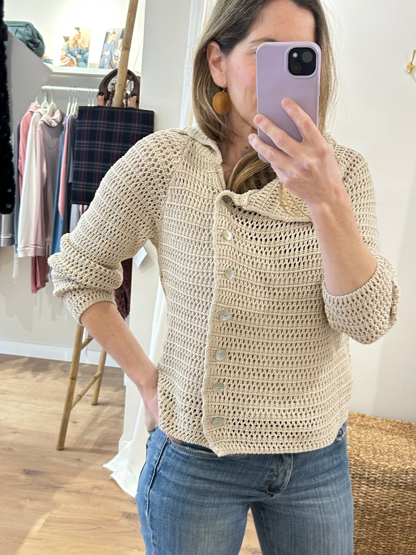 Cárdigan Adriana - Beige