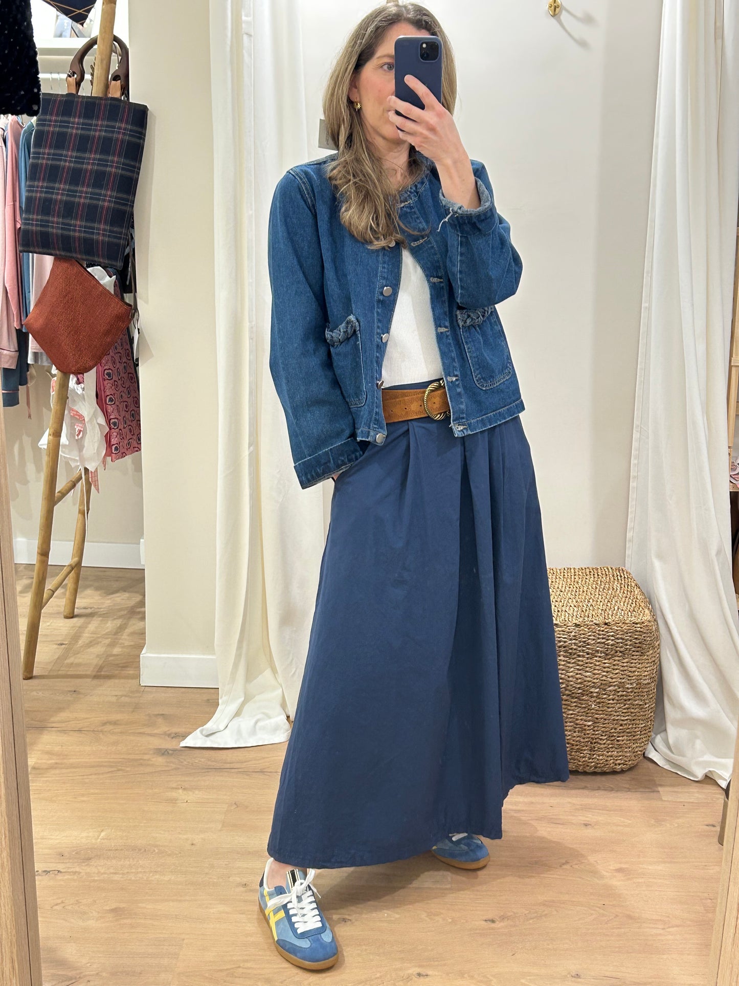 Falda Valeria - Azul