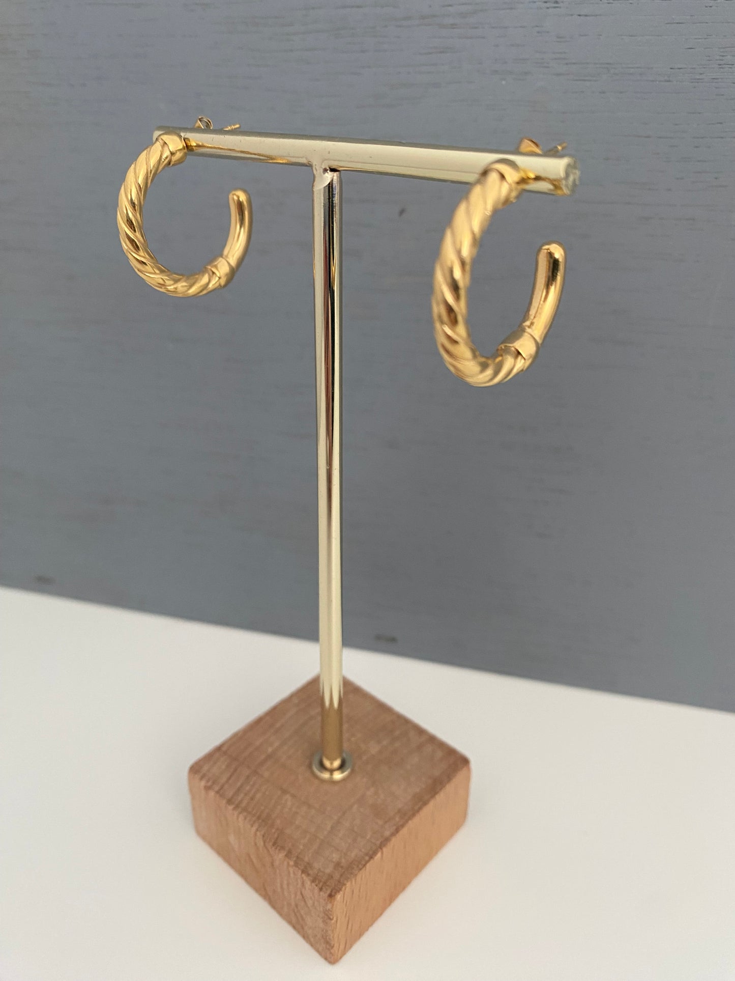 Pendientes Aros Labrados