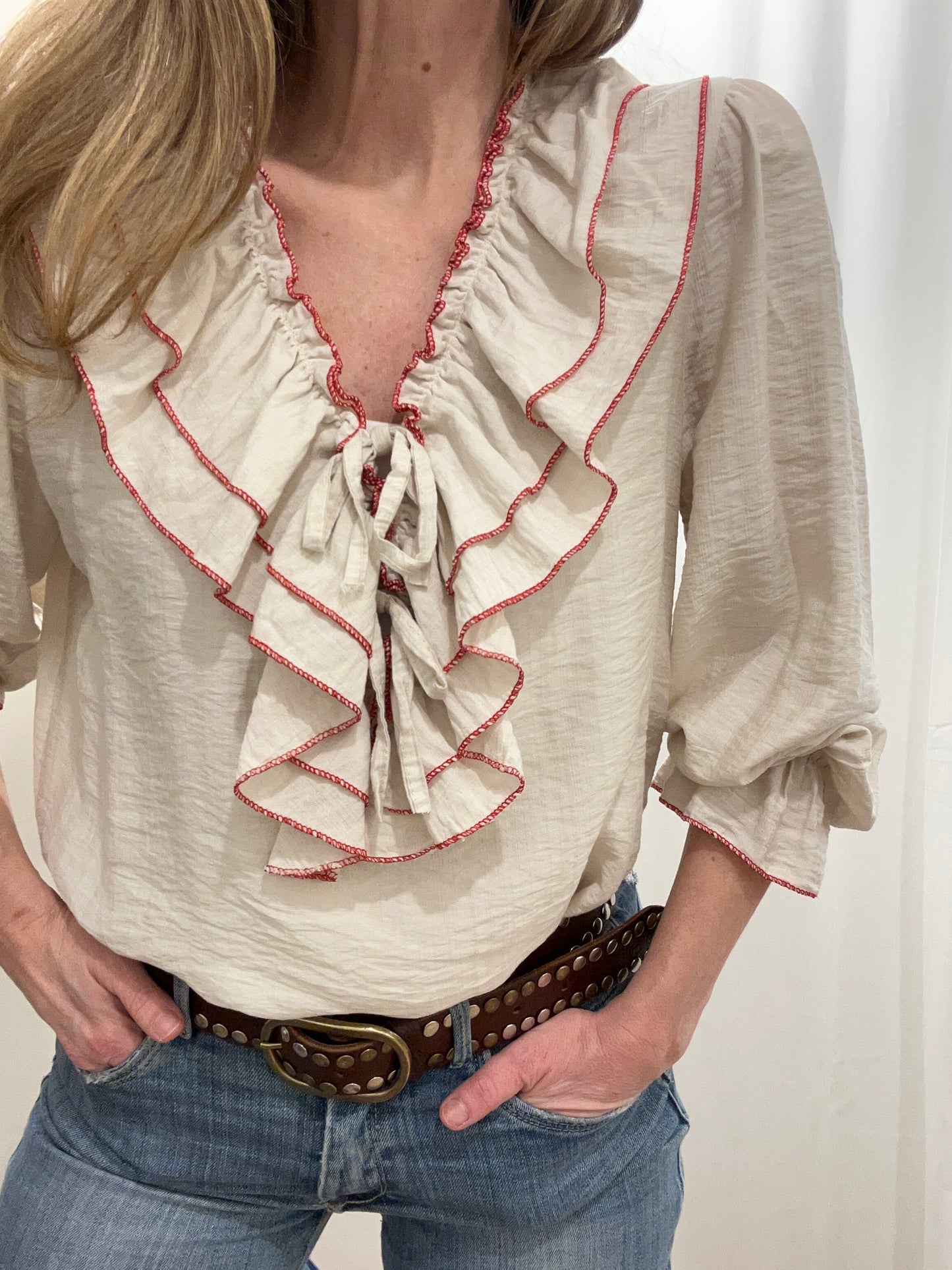 Camisa Rocío Crudo