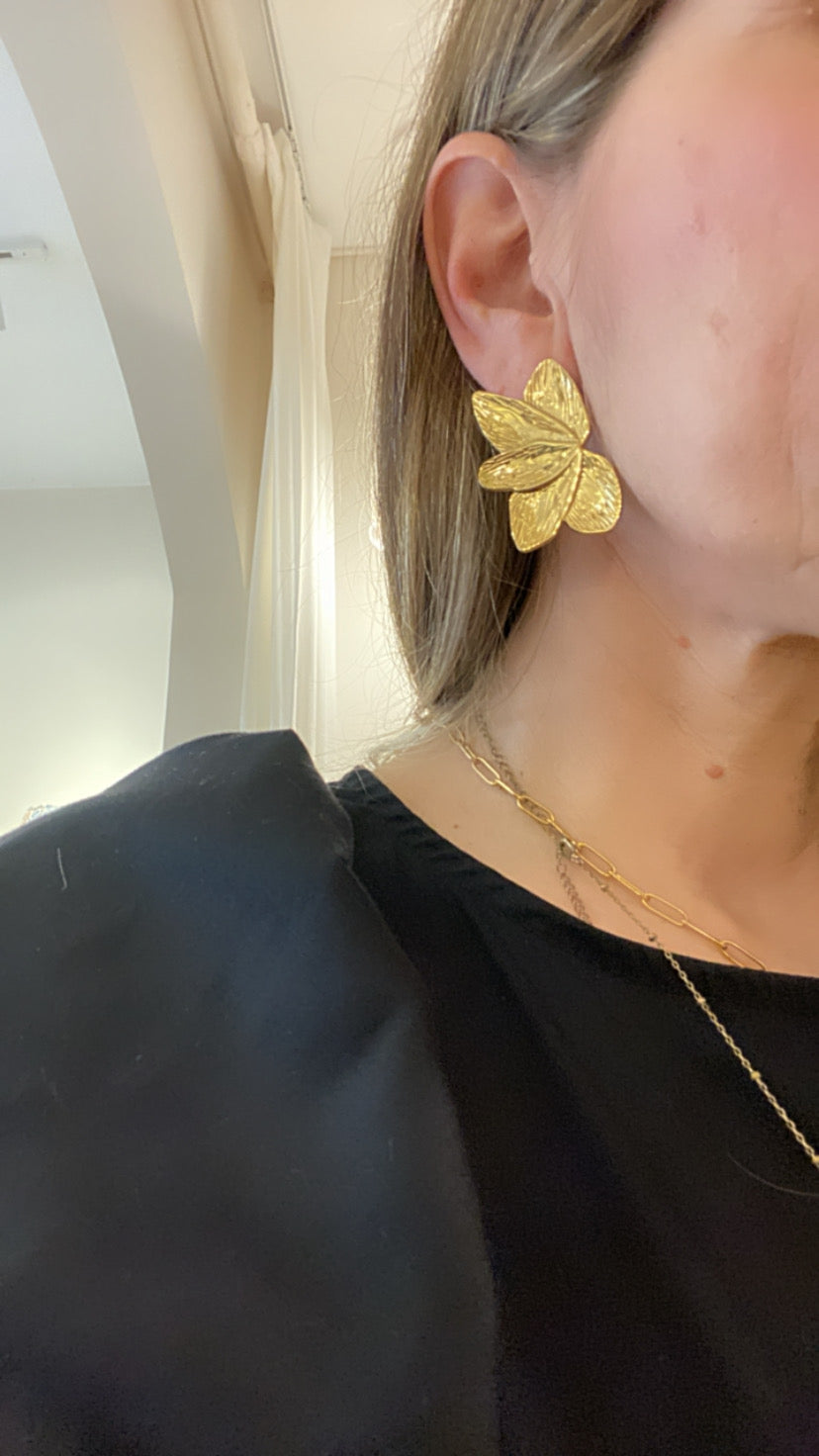 Pendientes Flor