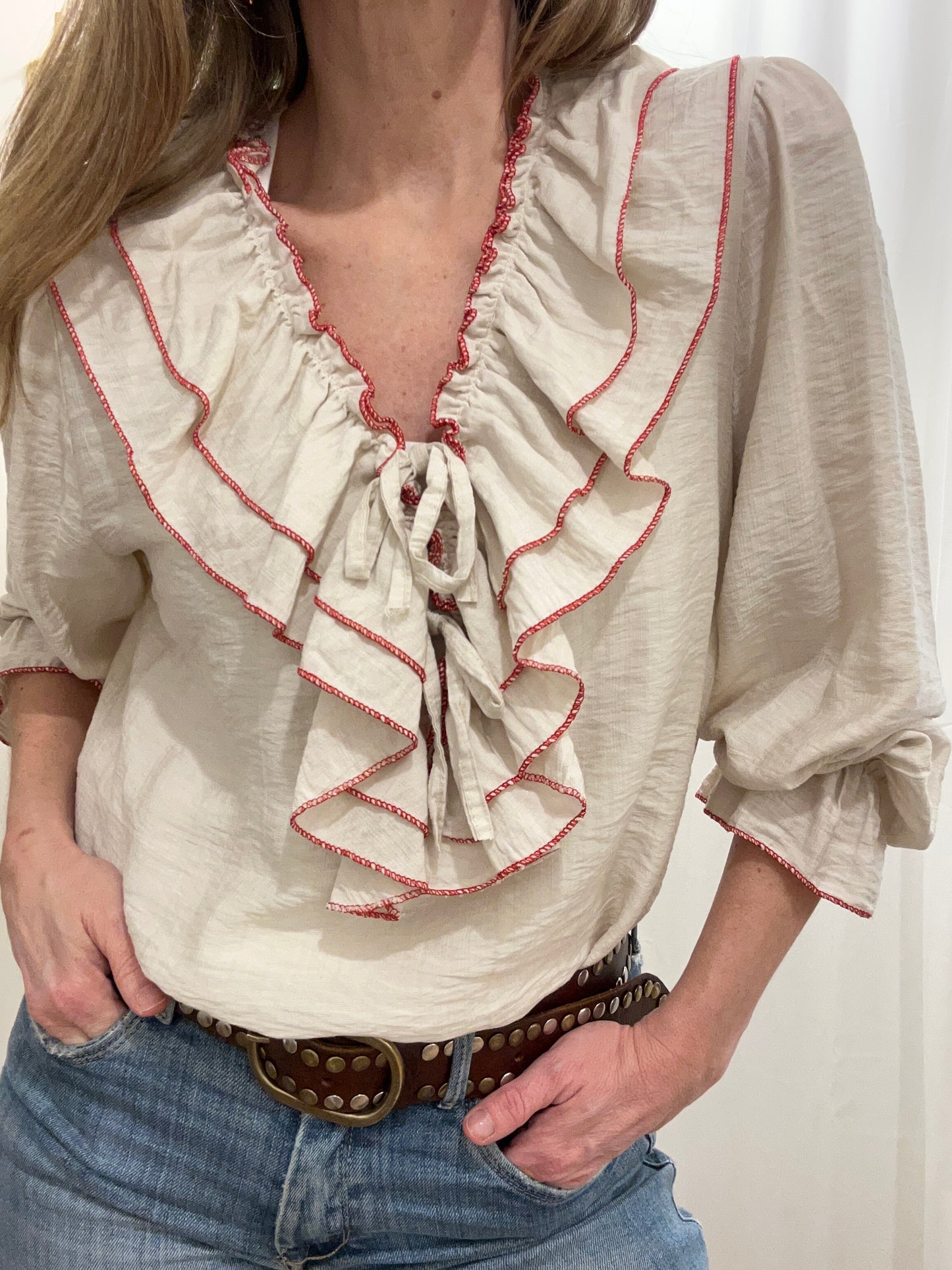 Camisa Rocío Crudo