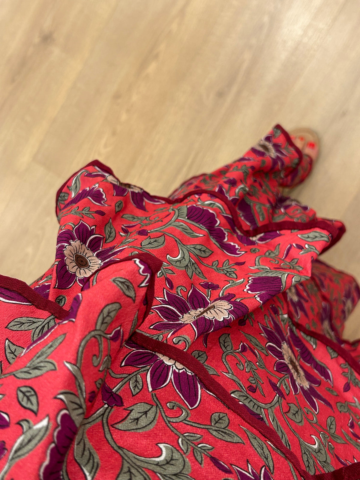 Vestido Inés - coral