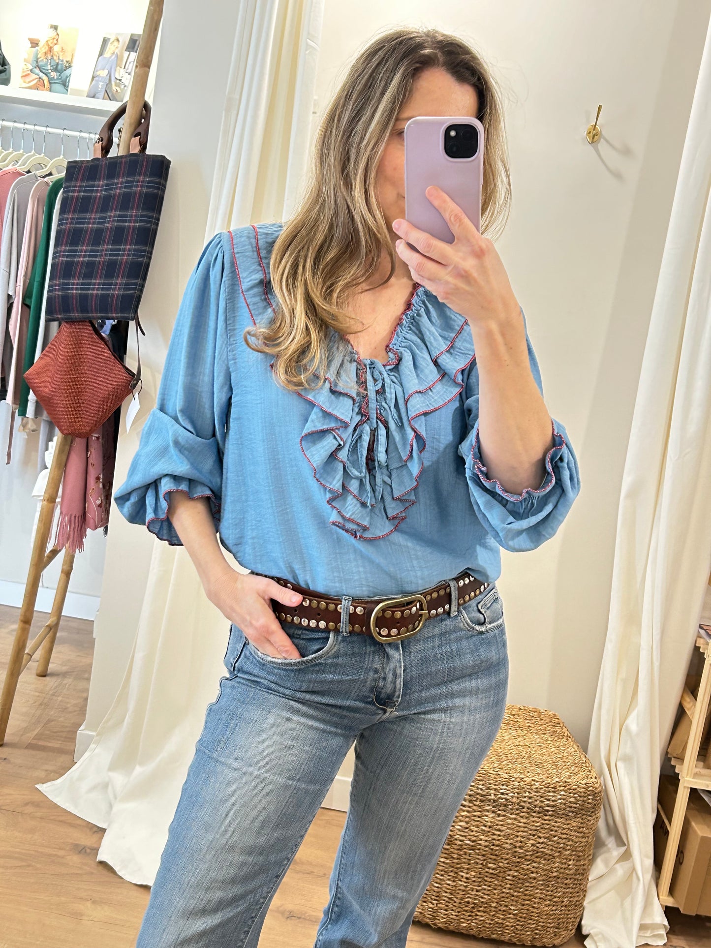 Camisa Rocío Azul