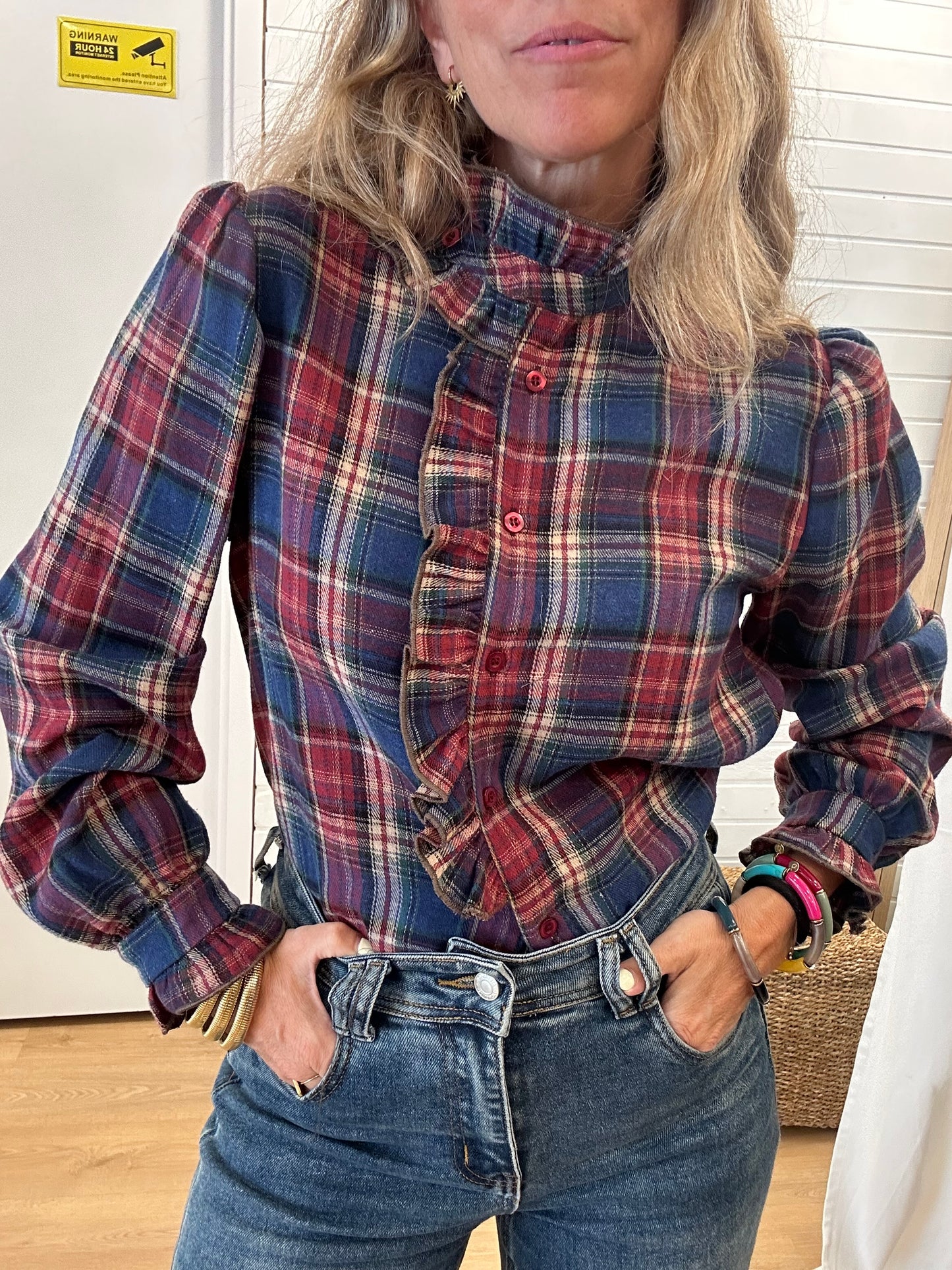 Camisa Tartán