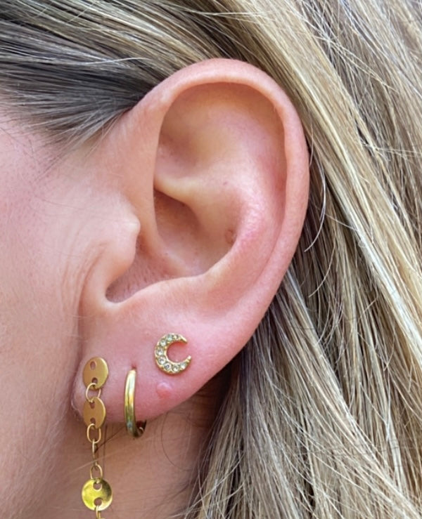 Pendientes Luna Brilli