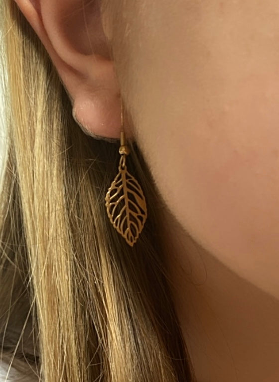 Pendientes Hojitas