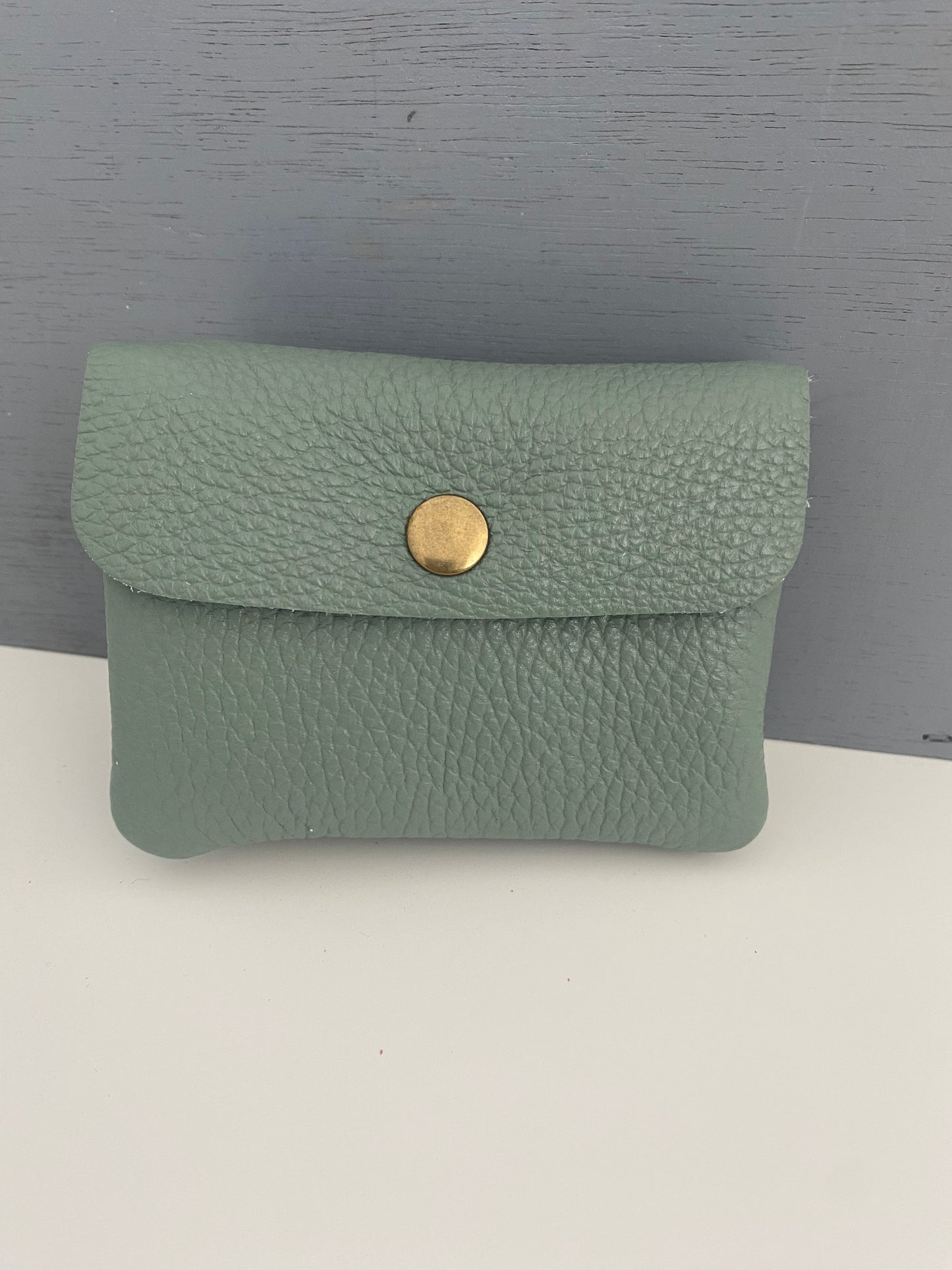 Monedero de piel (varios colores)