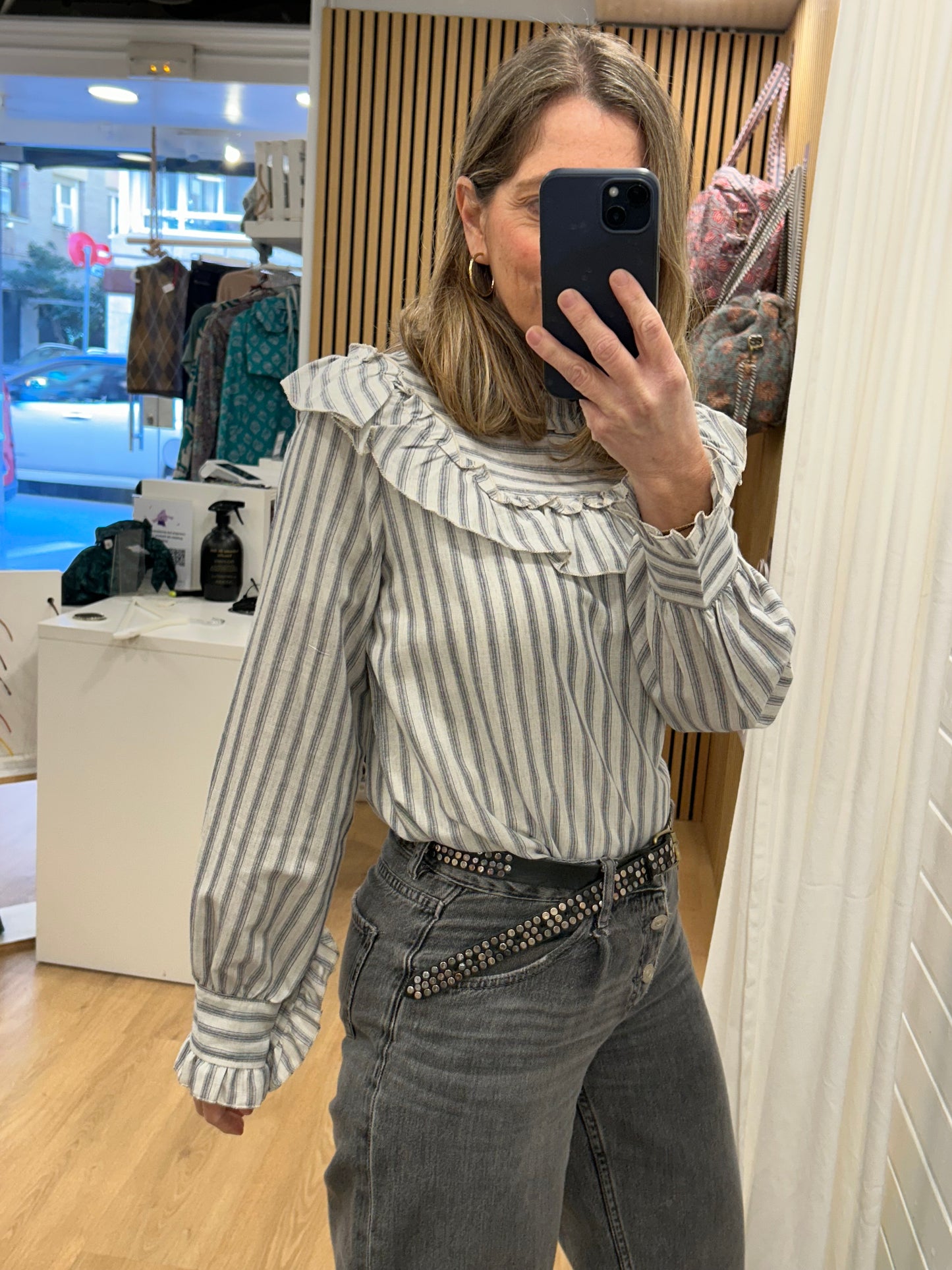 Camisa Belén - Azul