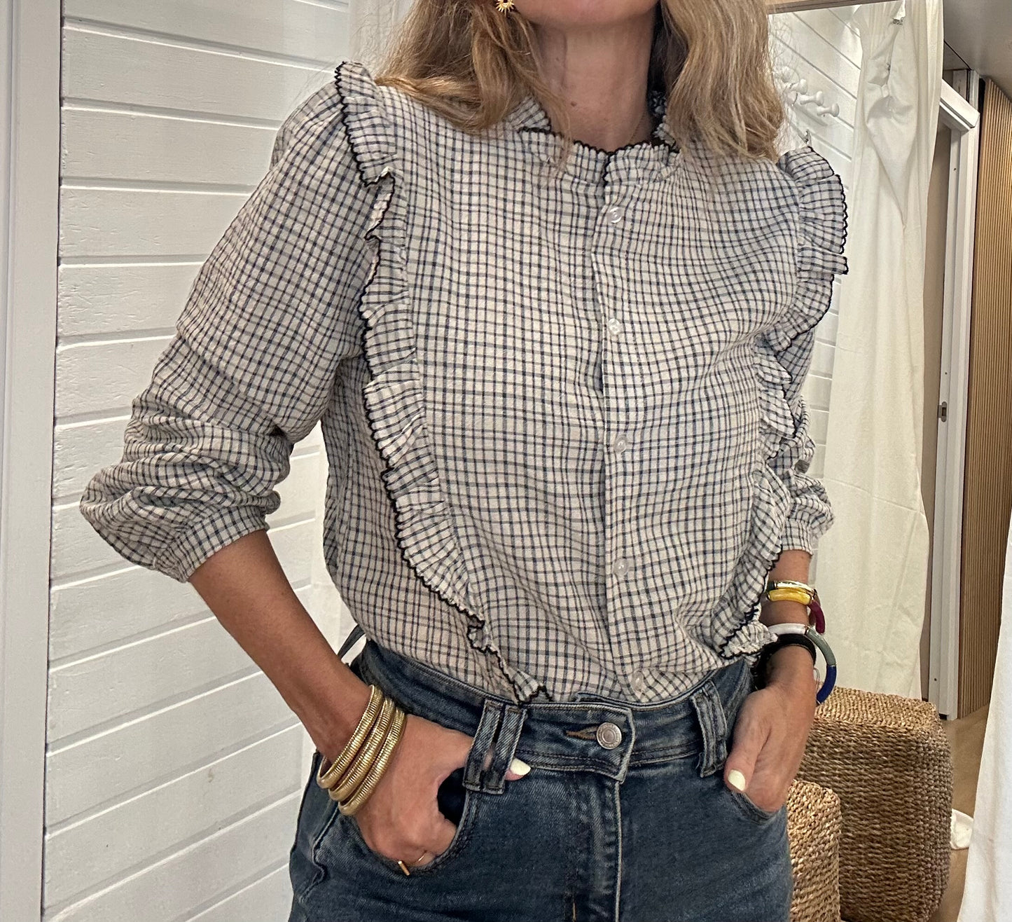 Camisa Delia - Azul