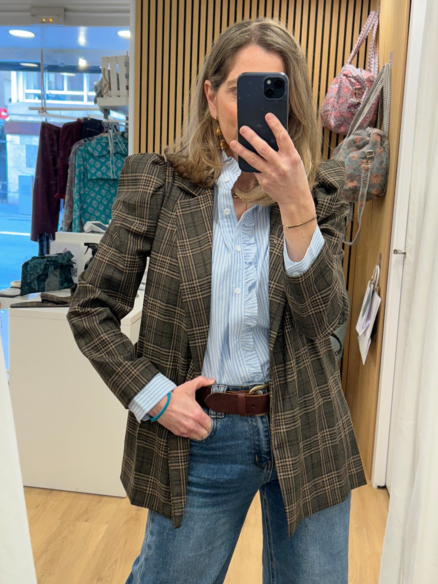 Chaqueta Mariola Príncipe de Gales