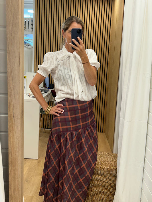 Falda Gina - Chocolate