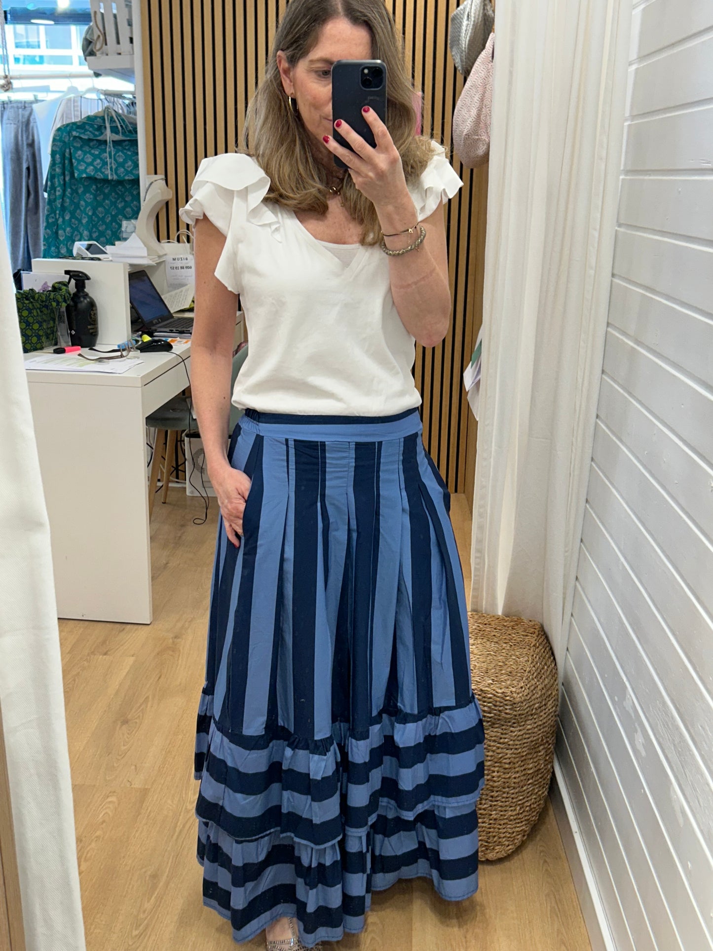 Falda Rocio - Azul