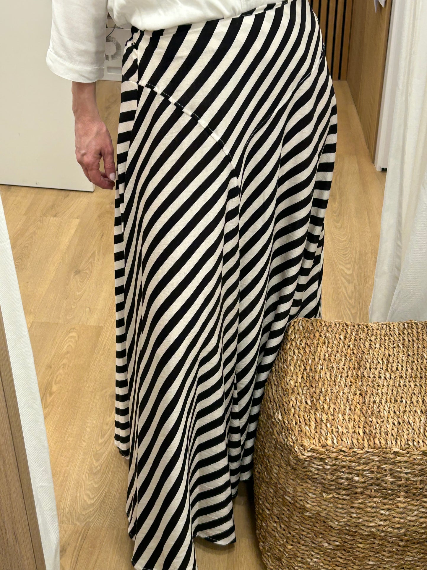 Falda Denia - Blanco&Negro