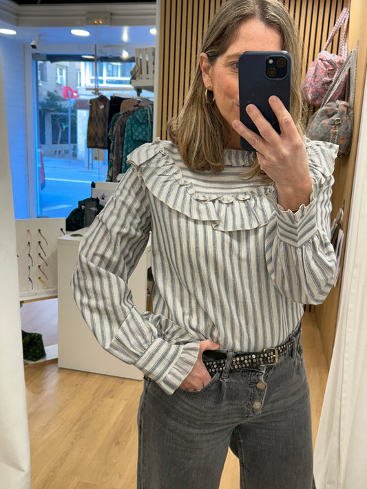 Camisa Belén - Azul