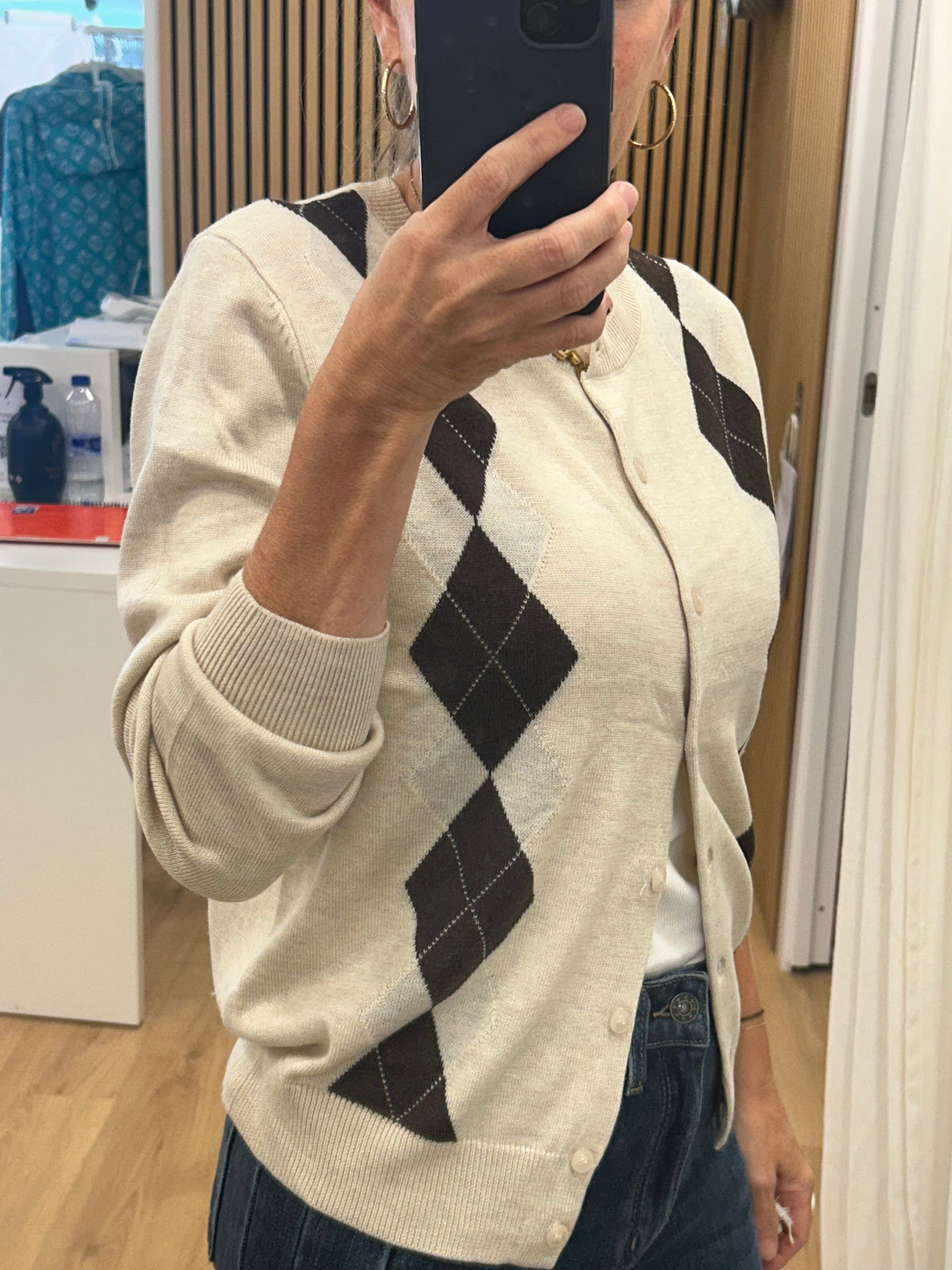 Cardigan Camila Crudo