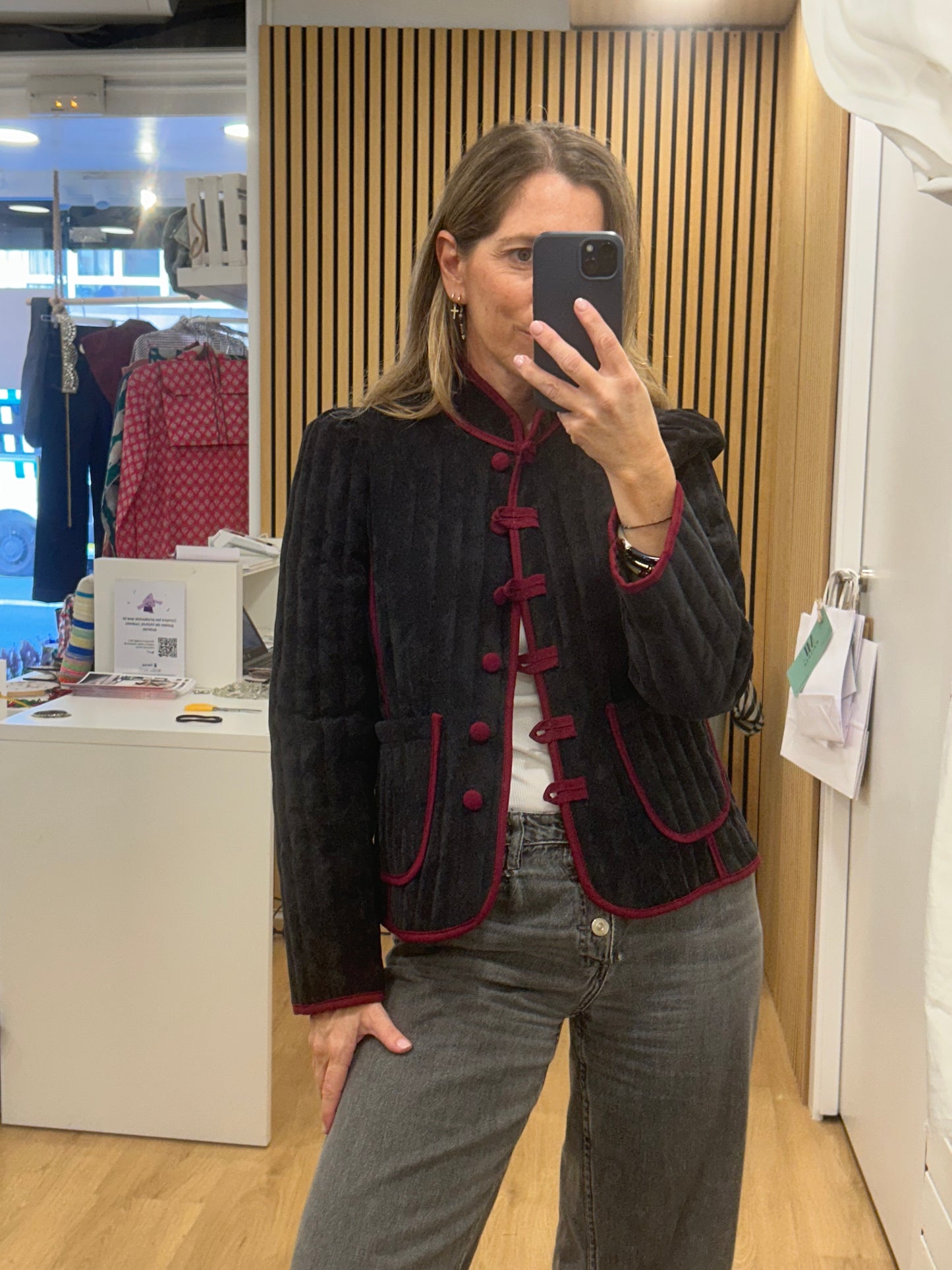 Chaqueta Valentina - Negro