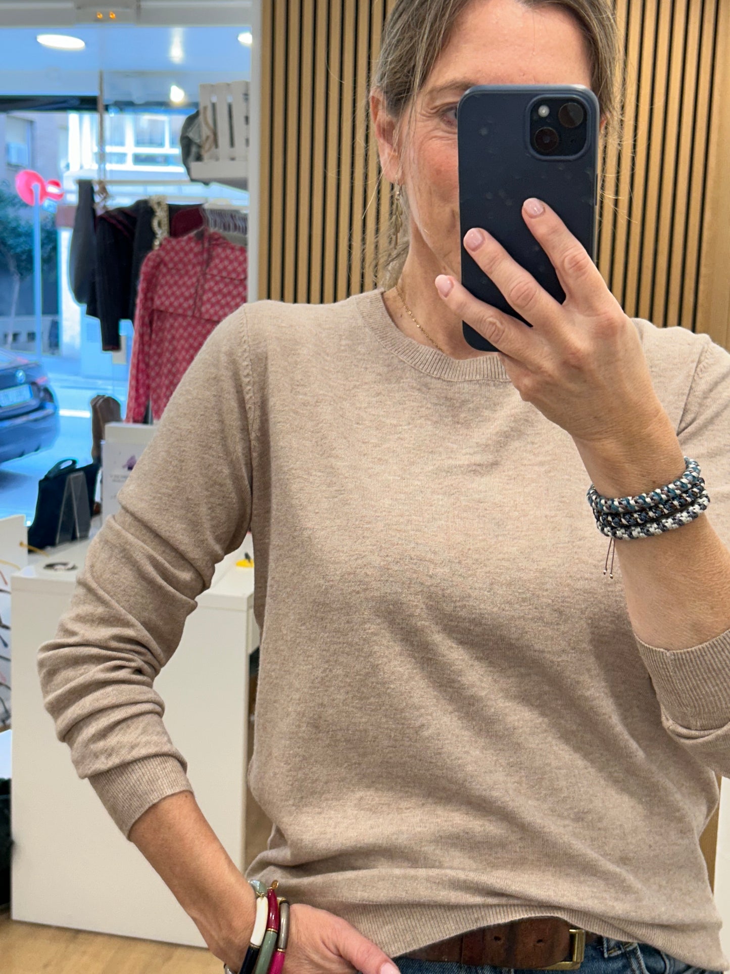 Jersey Básico - Beige