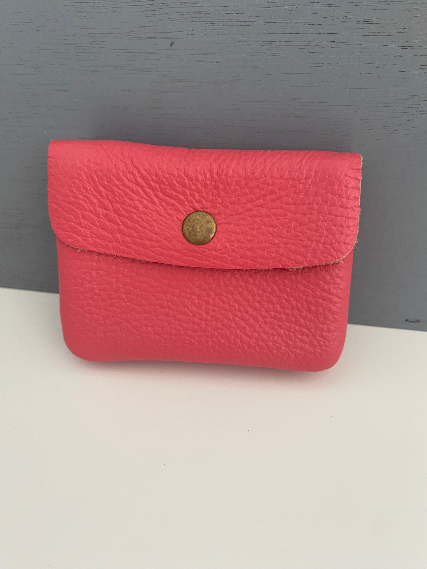 Monedero de piel (varios colores)
