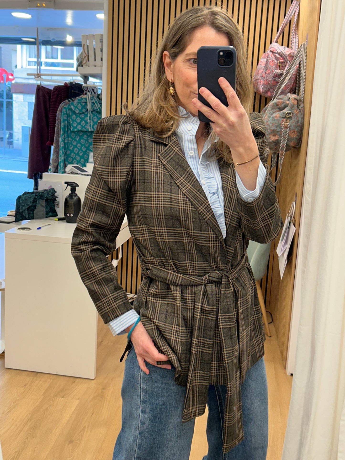 Chaqueta Mariola Príncipe de Gales