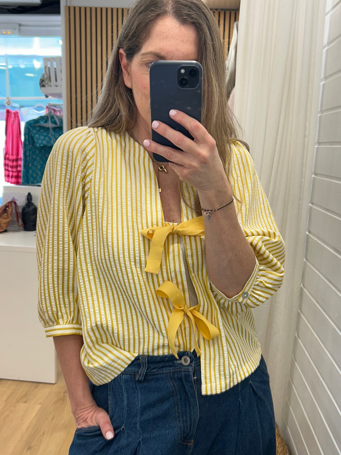 Camisa Candela - Amarillo