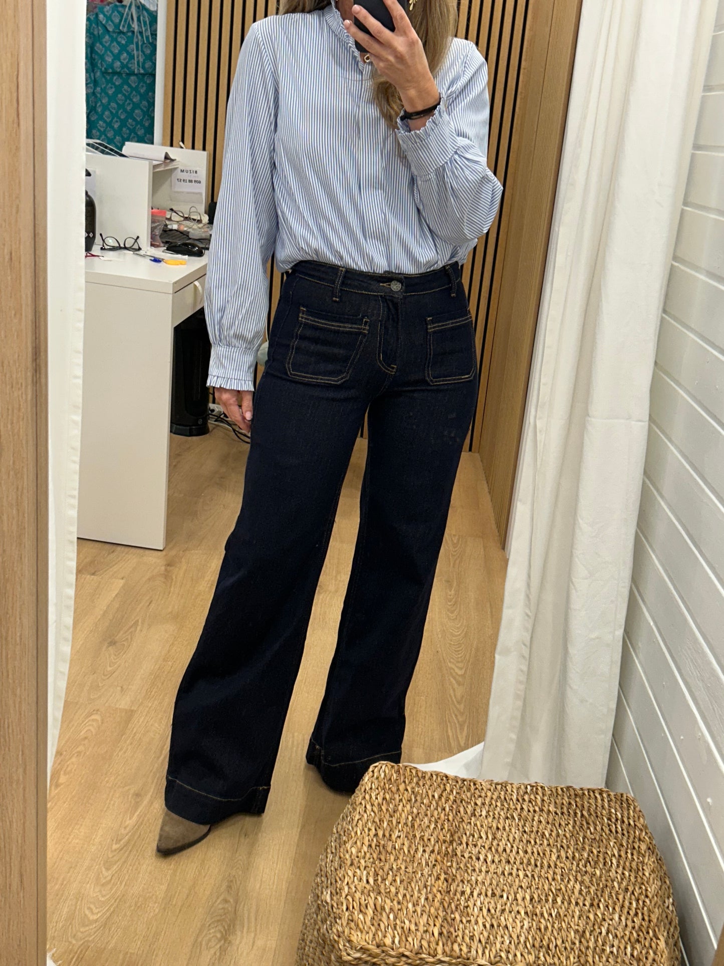 Jeans Valeria Azul Oscuro