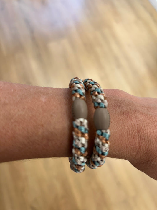 Goma de pelo KKnekki - Beige tricolor