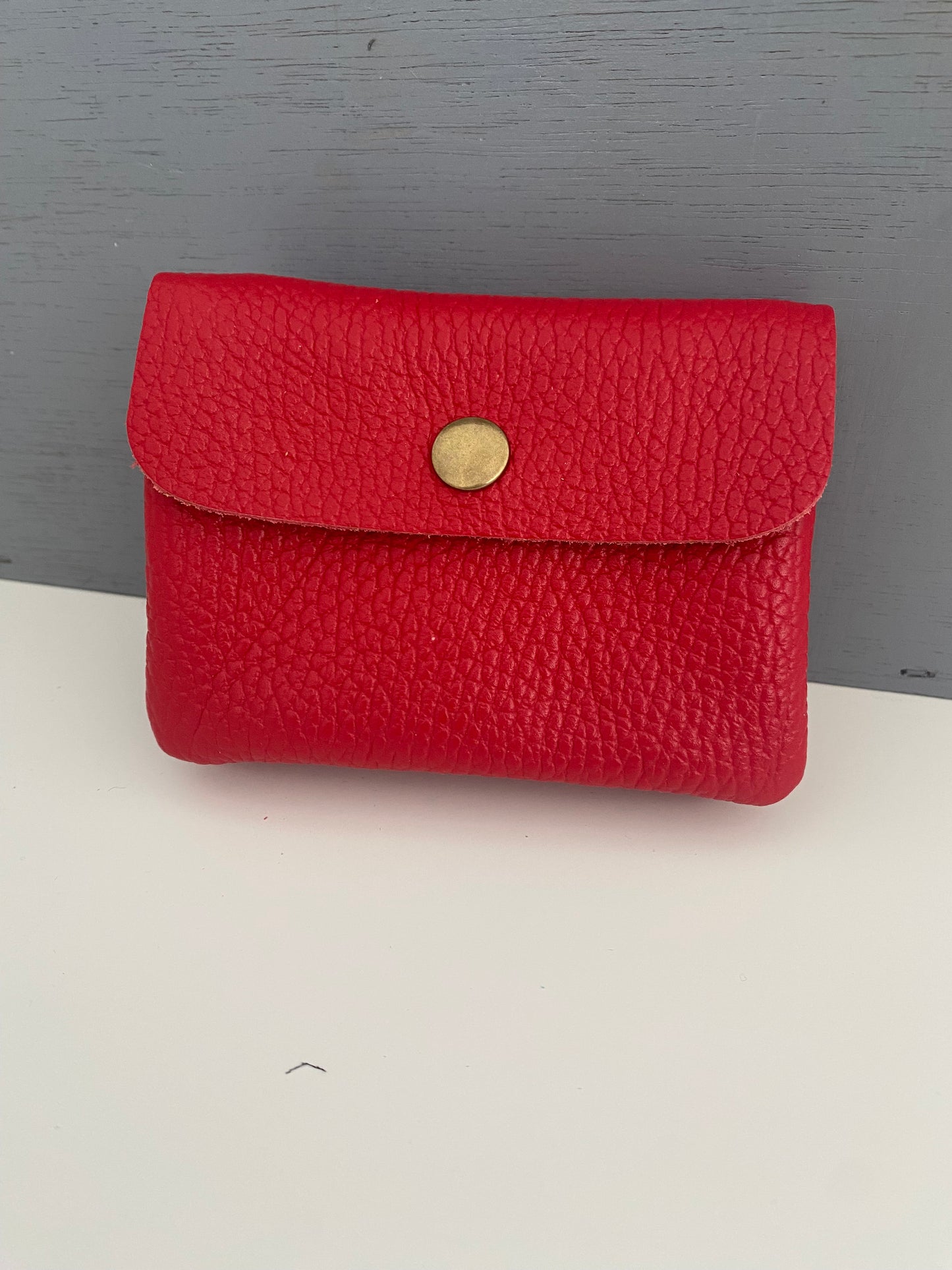 Monedero de piel (varios colores)