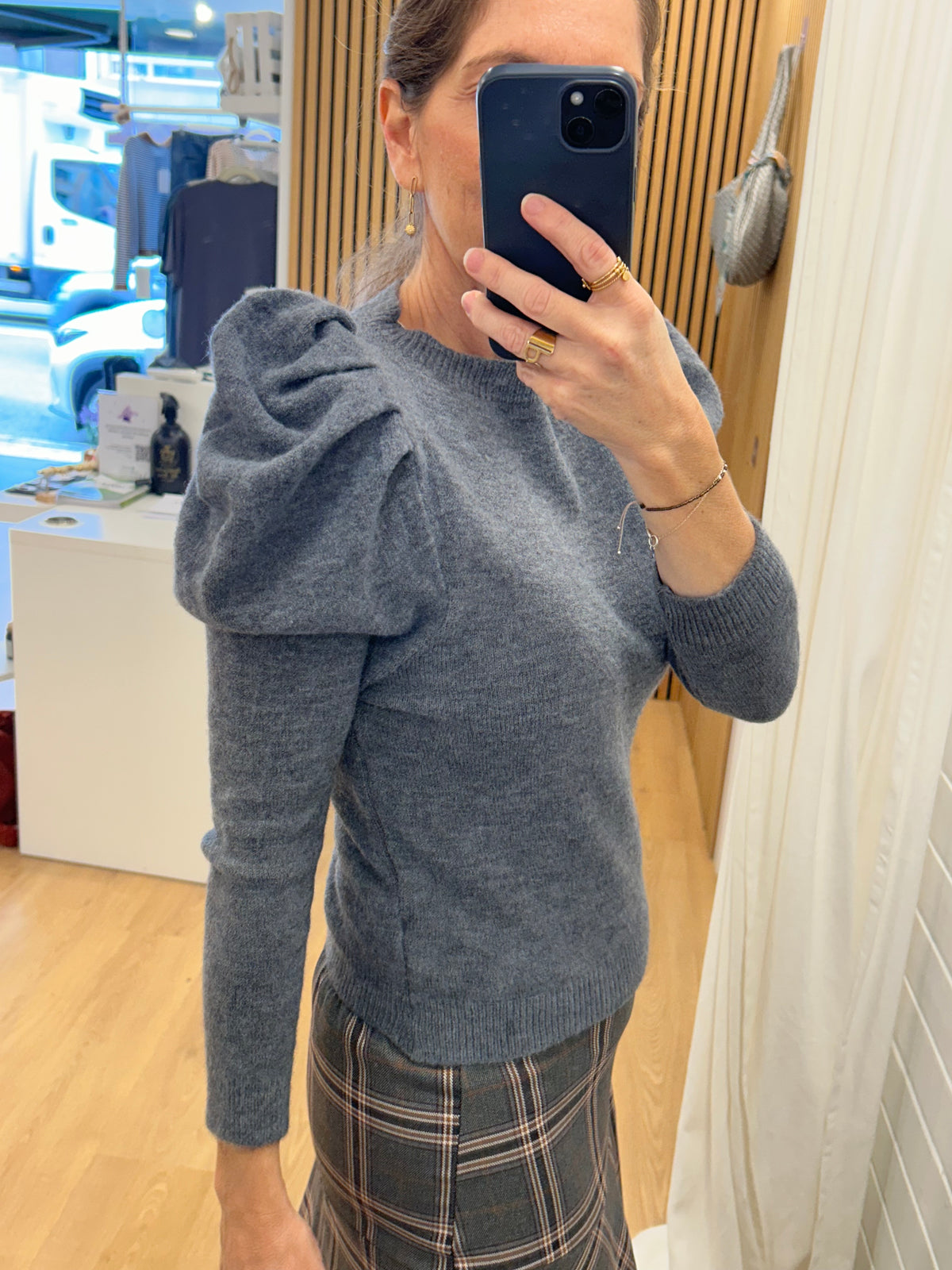 Jersey Violeta - Gris