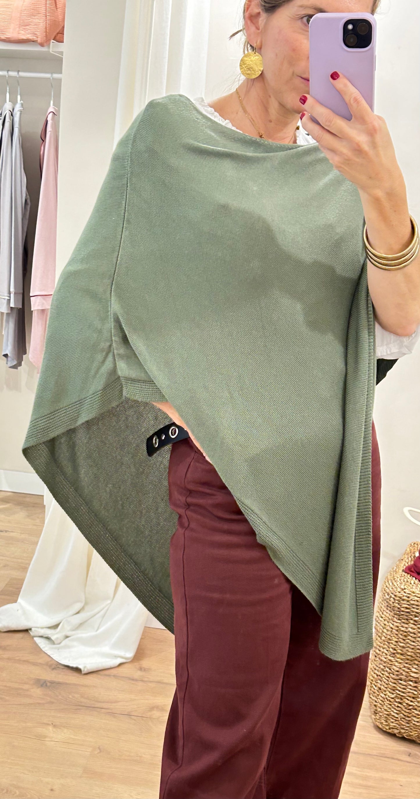 Poncho Liso - Varios Colores