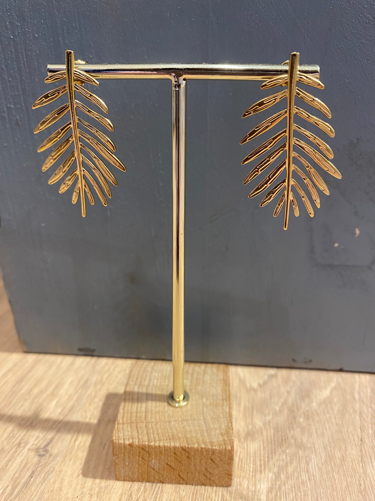 Pendientes palmera